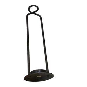 Large bronze cast iron candle decor holder